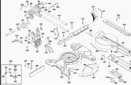 DeWalt DWS778 spare parts