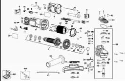 DeWalt DWE4150 spare parts