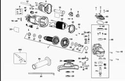 DeWalt DWE4110 spare parts