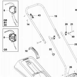Black & Decker EMAX32 ROTARY MOWER spare parts