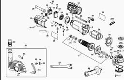 DeWalt DWE46101 spare parts