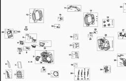 DeWalt DCR016 spare parts