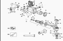 DeWalt D28139 spare parts