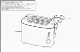 Black & Decker T700 TOASTER spare parts
