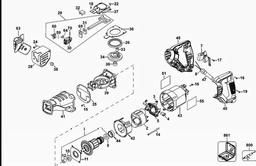 DeWalt DW304PK spare parts