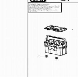 Stanley 1-97-514 spare parts