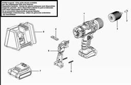 Black & Decker EGBHP1881 HAMMER DRILL spare parts