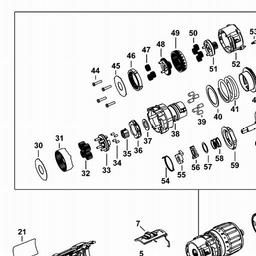 DeWalt DCD776 spare parts