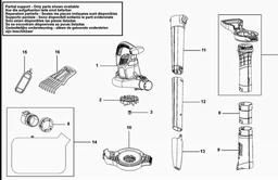 Black & Decker GW2838 BLOWER VAC spare parts