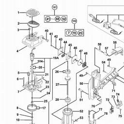 Bostitch GBT1850K spare parts