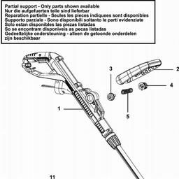 Black & Decker ST5530 STRING TRIMMER spare parts