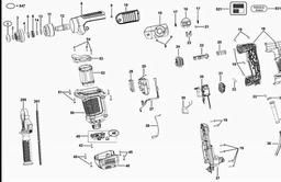 DeWalt D25430K spare parts