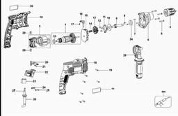 Black & Decker BDK600 DRILL spare parts