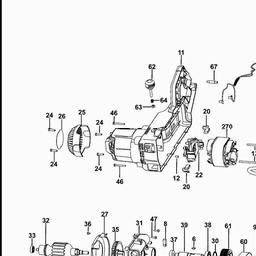 DeWalt DW770GP spare parts