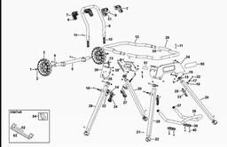 DeWalt DWE74911 spare parts