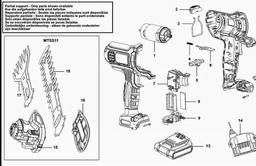 Black & Decker MT18SSK SHRUB TRIMMER spare parts