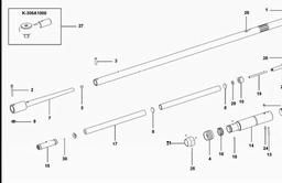 Facom K.306-1000D spare parts