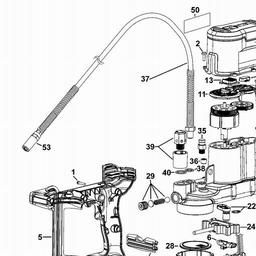 DeWalt DCGG571 spare parts