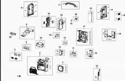 DeWalt DCR020 spare parts