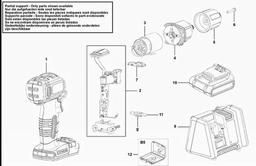 Black & Decker ASD18 DRILL/DRIVER spare parts
