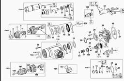 DeWalt D25134 spare parts