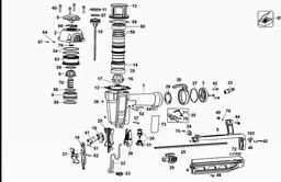 DeWalt DPN1664 spare parts