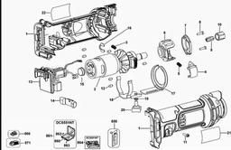 DeWalt DCS551 spare parts