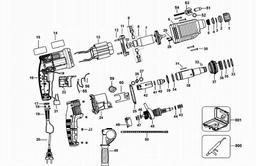 Black & Decker BDEL503 HAMMER DRILL spare parts