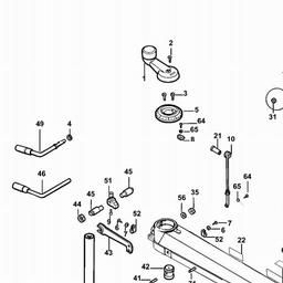 DeWalt DW722KN spare parts