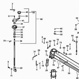 DeWalt DW729KN spare parts