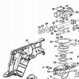DeWalt DCS387 spare parts