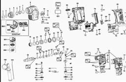 DeWalt DCH273 spare parts