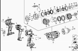 DeWalt DCD732 spare parts