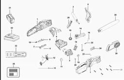 Black & Decker GKC3630L20 CHAINSAW spare parts