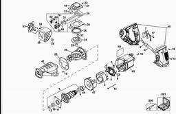 DeWalt DW304PK spare parts