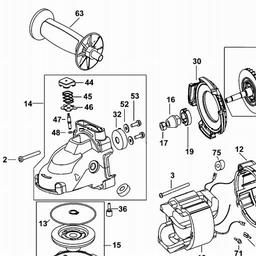 DeWalt D28492S spare parts
