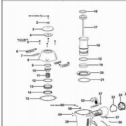 DeWalt DPN9033 spare parts
