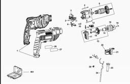 Stanley STDH6513CK spare parts