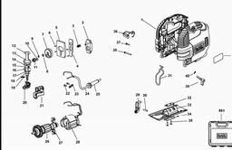 Black & Decker KS701PEK JIGSAW spare parts