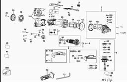 DeWalt DWE4214 spare parts