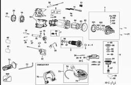 DeWalt DWE4206 spare parts