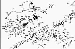 DeWalt DWP352VS spare parts