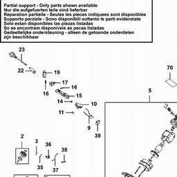 Black & Decker CS2040 CHAINSAW spare parts