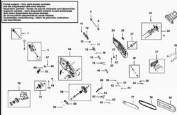 Black & Decker CS2245 CHAINSAW spare parts