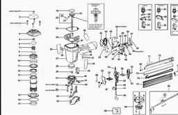 Bostitch 650S5-1 spare parts