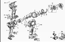 DeWalt DCF895 spare parts