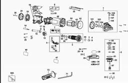DeWalt DWE4233 spare parts