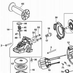 DeWalt DWE494 spare parts