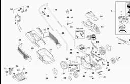 Black & Decker EMAX42I ROTARY MOWER spare parts