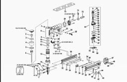DeWalt DPN2330 spare parts